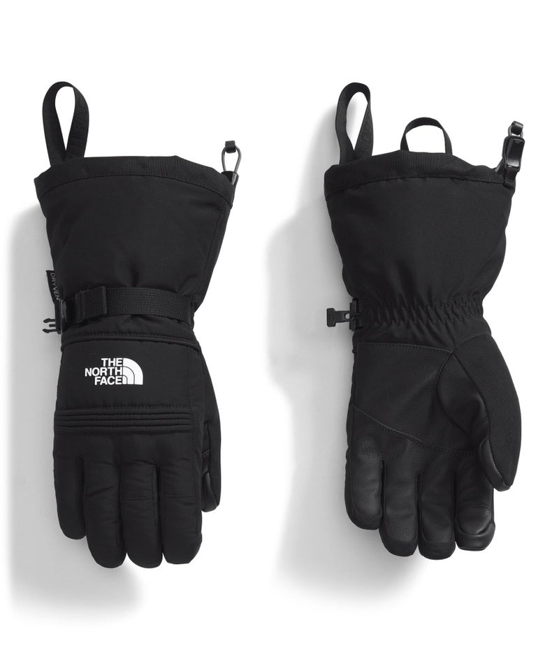 The North Face Womens Montana Ski Glove Heavily Insulated Water Wind Resistant Touchscreen Compatible Adjustable Shockcord Hem TNF Black Large - Image 2