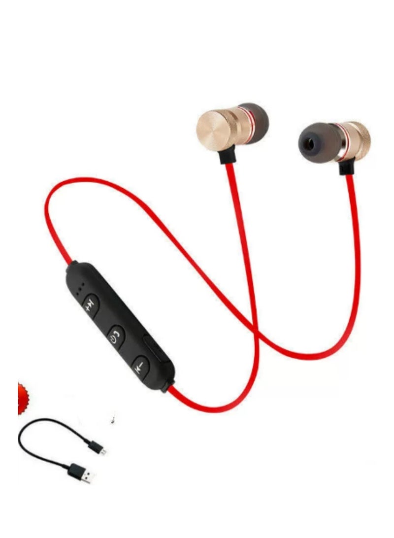 EBMINI New Digital Noise Cancelling Neck Hanging Wireless Bluetooth Earphones