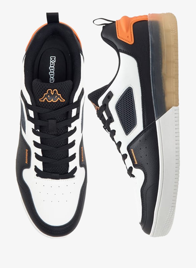 كابا سنيكرز رجالي بأربطة وتصميم كولور بلوك - Image 3