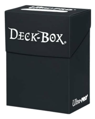 Ultra Pro 80 Card Deck Box Black - Image 1