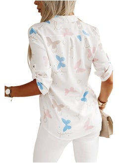 Butterfly figured women's shirt. Made in Turkiye - pzsku/Z89DE31C80DB2299F19D5Z/45/_/1739039130/a21df6ca-0d7e-41cf-8158-82bea44a7627