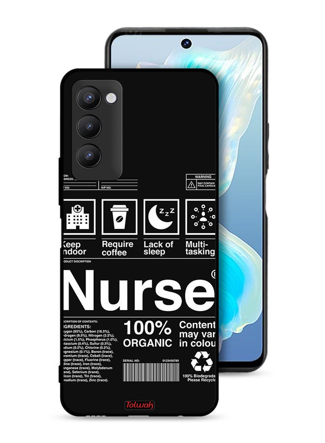 Tolwak Tecno Camon 18 Protective Case Cover Nurse Sticker - Image 1