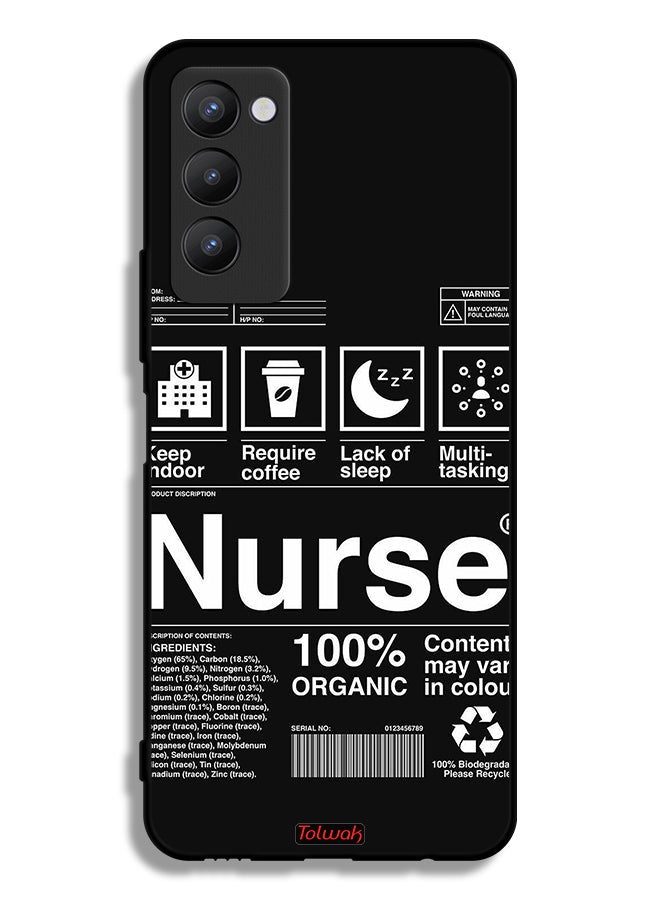 Tolwak Tecno Camon 18 Protective Case Cover Nurse Sticker - Image 2