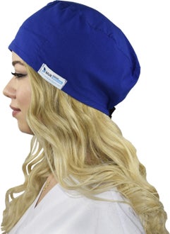 Nur Medikal Giyim Nur Medical Clothing Saks Blue Doctor Nurse Hospital Medical Surgical Cap  - Image 3