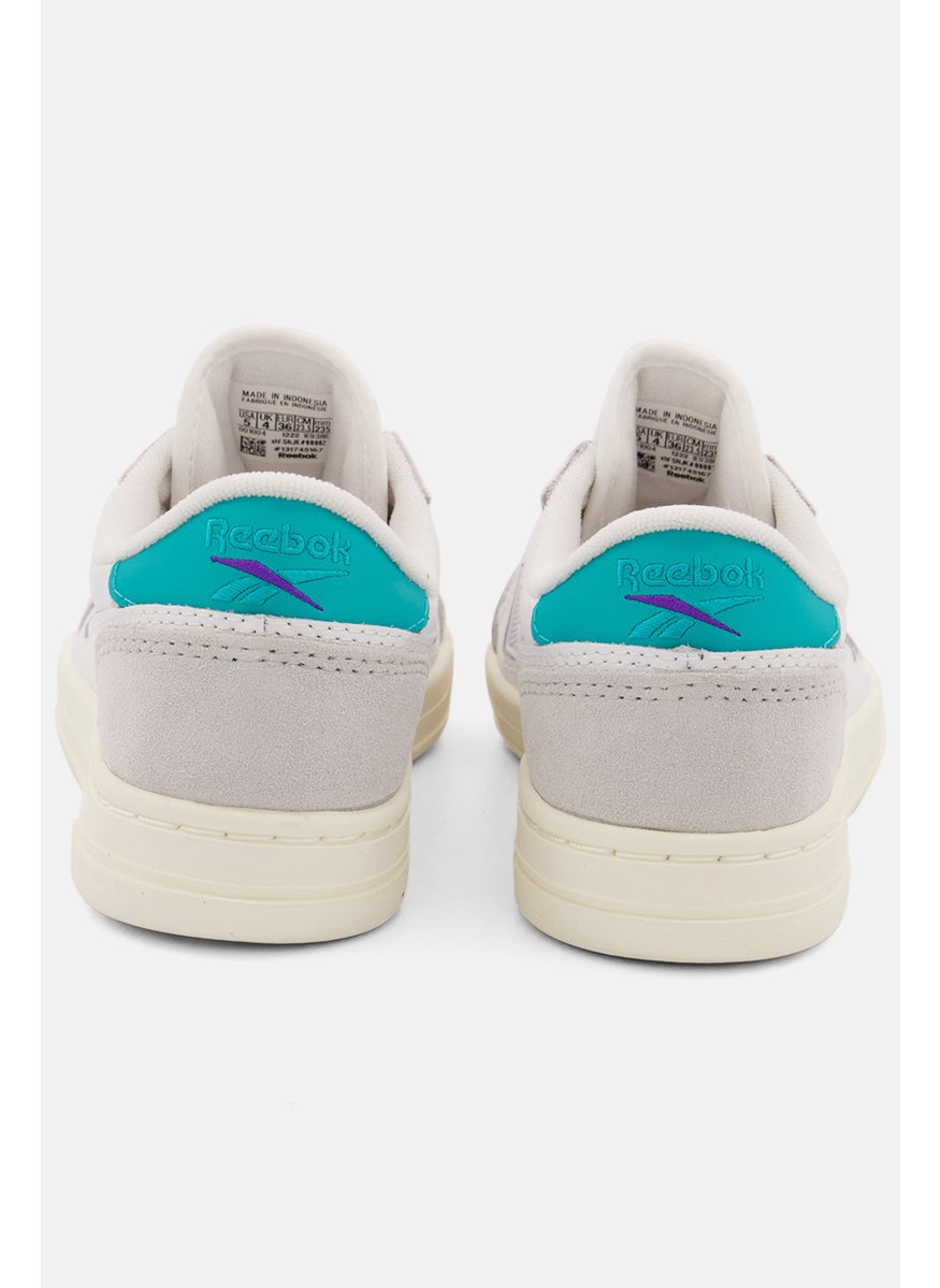 Reebok Kids Boy LT Court Lace Up Tennis, White  - Image 2