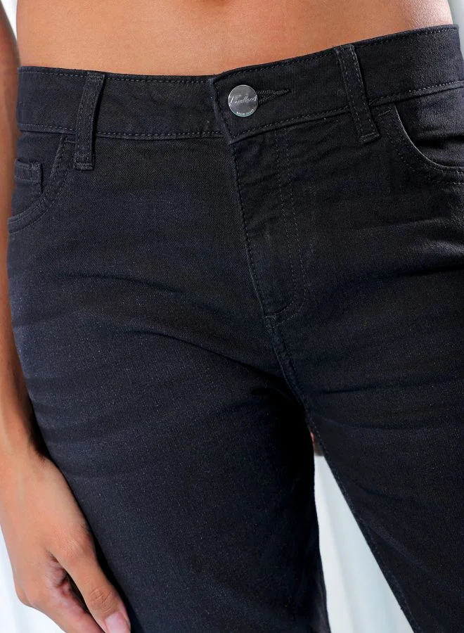 Freehand Women Bootcut Solid High-Rise Jeans