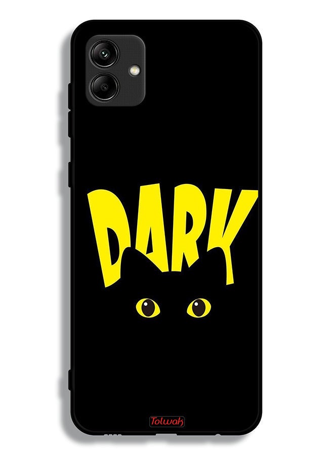 Tolwak Samsung Galaxy M04 Protective Case Cover Dark Cat - Image 1