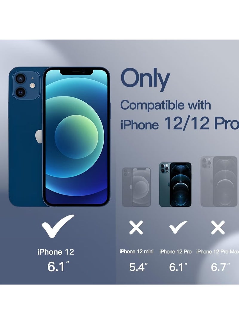 DUSALA iPhone 12 Case, iPhone 12 Pro Liquid Silicone Phone Case for iPhone 12/12 Pro 6.1 Inch, Colorful Silky-Soft Protective Cover (Blue) - Image 2