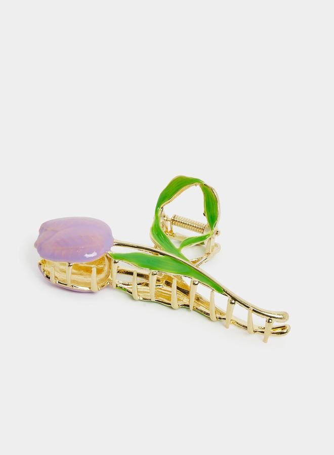 ستايلي مشبك شعر بنمط زهرة تيوليب - Image 2