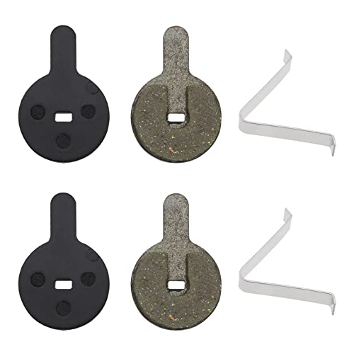 SING F LTD 2 Pairs of Resin Semi Metallic Bike Disc Brake Pads Compatible with Shimano SRAM AVID Hayes MX3 MX4 4mm Thickness Mountain Road Bike Cycling Bicycle MTB Disc Brake Pad - Image 1