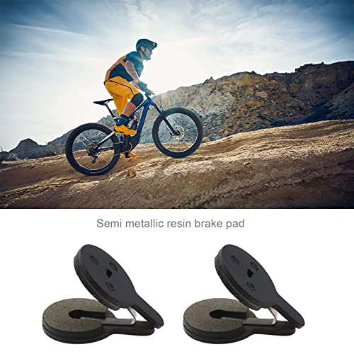 SING F LTD 2 Pairs of Resin Semi Metallic Bike Disc Brake Pads Compatible with Shimano SRAM AVID Hayes MX3 MX4 4mm Thickness Mountain Road Bike Cycling Bicycle MTB Disc Brake Pad - Image 2