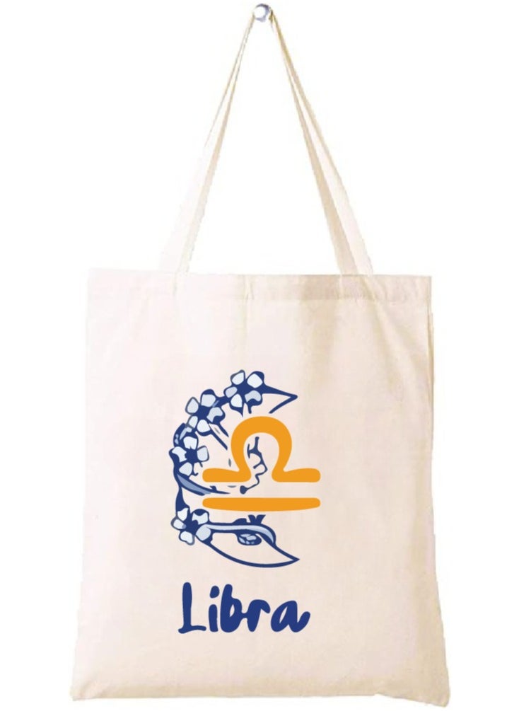 PRINTSHOP4ME - Zodiac Design Eco-Friendly Cotton Bag - Reusable Tote for Astrology Fans - Gift for Astrology Lovers - Perfect for Shopping and Grocery Bags - Tote Bags for Women - Image 1