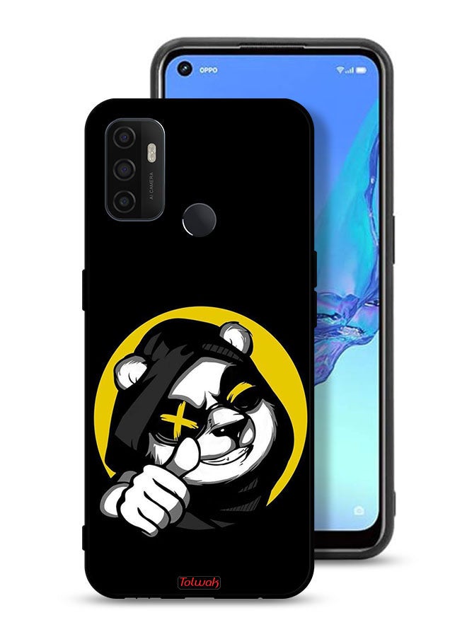 Tolwak غطاء حماية أوبو A53 4G مارشميلو قطة لطيفة - Image 1