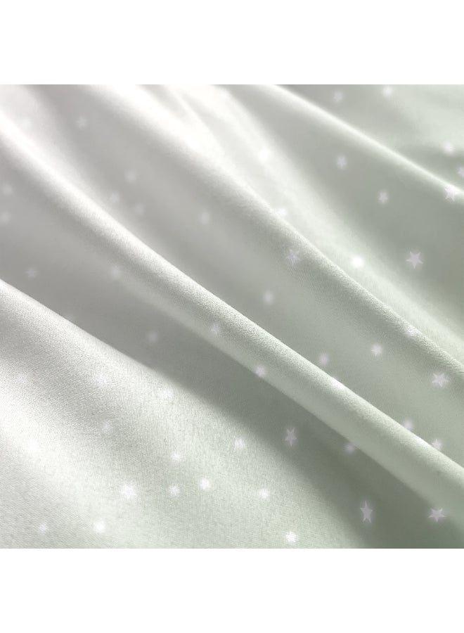 ايست من نون طقم غطاء لحاف من ٤ قطع | مصنوع من ألياف دقيقة ناعمة | ألوان متعددة | غطاء لحاف ١٦٠ × ٢٢٠ سم، ملاءة سرير ١٢٠ × ٢٠٠ سم مع جيب عميق ٣٠ سم، غطائي وسادة ٥٠ × ٧٥ سم | مناسب لمرتبة فردية - Image 3