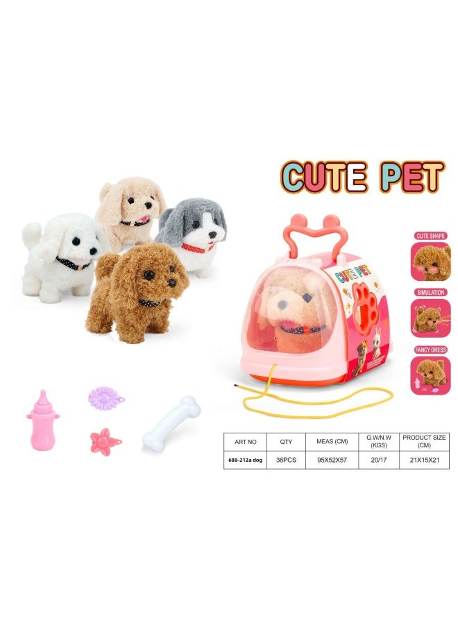 Children's Electric Simulation Cute Pet Rabbit Dog Cat Piggy Panda Elephant Dolphin Space Capsule Cage Toy-Color:688-81A-Specifications:A Single Style Must Be Shipped In Multiples Of 144 Pieces  - Image 3