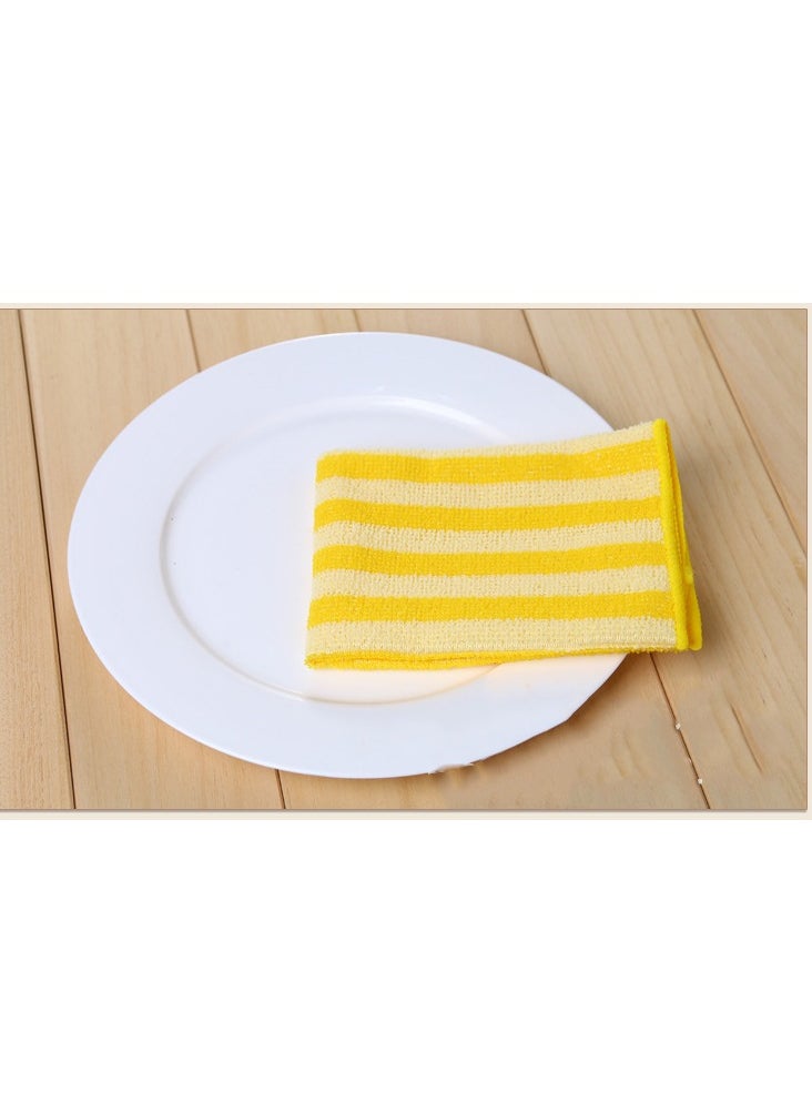 Generic 5PCS Soft Absorbent Quick Drying, Towel Quick Drying Cloth Rag Dish Towels  - Image 4