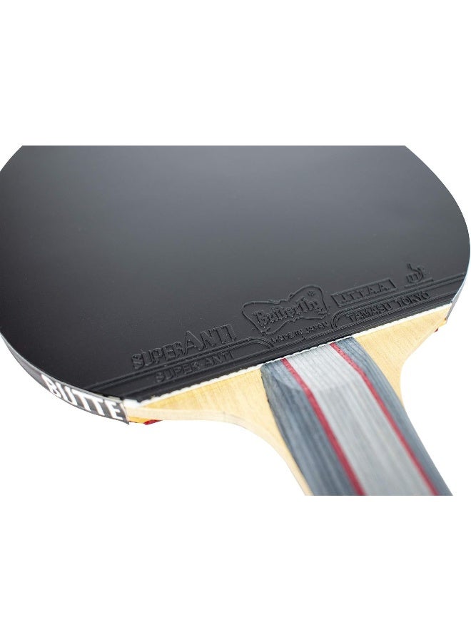 Butterfly Super Anti 1.9mm Table Tennis Rubber (Red) - Image 3