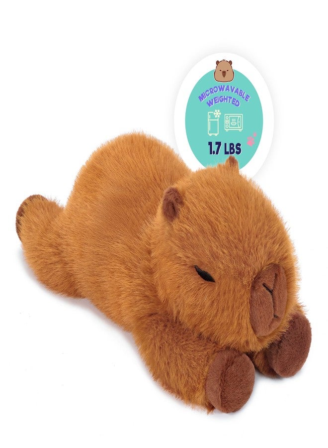 Onsoyours Original Capybara Microwavable Stuffed Animal, 15 inch Heatable Capybara Plush for Warmth & Comfort - Soft Cute Plushies Toys for Kids & Adults - Image 1