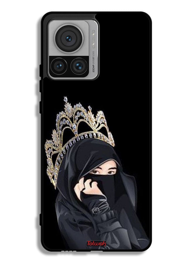 Tolwak Motorola Edge 30 Ultra Protective Case Cover Queen Girl - Image 1