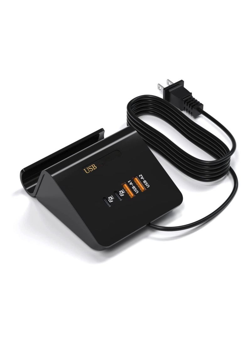 USB C Charger 45W Charging Station(Black) - Image 2