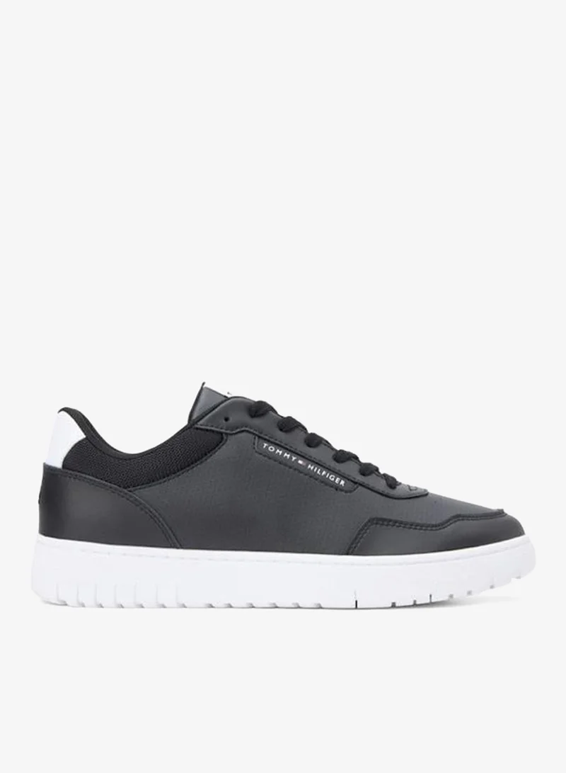 Tommy Hilfiger Fine Cleat Basketball Sneakers With Leather
