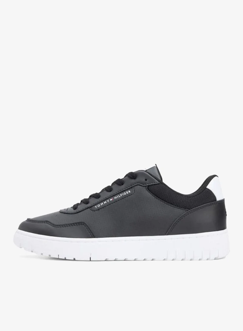 Tommy Hilfiger Fine Cleat Basketball Sneakers With Leather