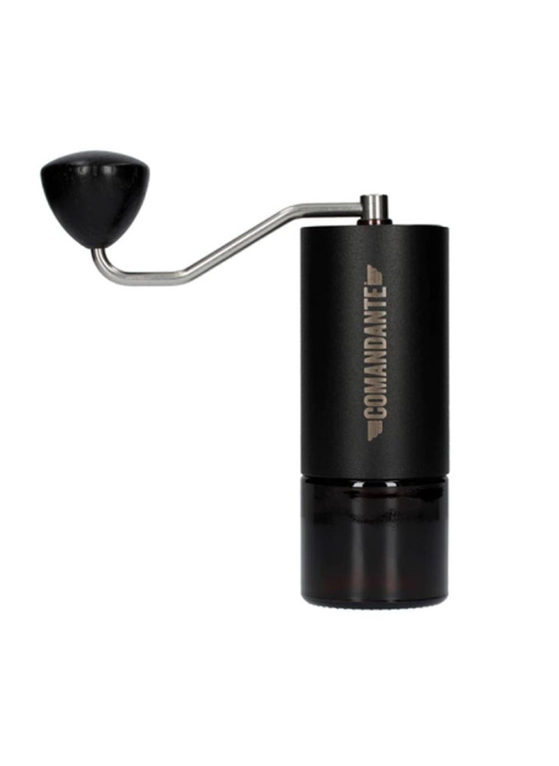 COMANDANTE C40 MK4 | Manual Coffee Grinder I Nitro Burrs I Portable and Compact I Black  - Image 1
