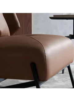 Leather single chair || Dark beige - pzsku/Z89DF87B6CAA2444344C5Z/45/1741001849/d97ebae7-53c9-4344-875d-556cb4e38e24