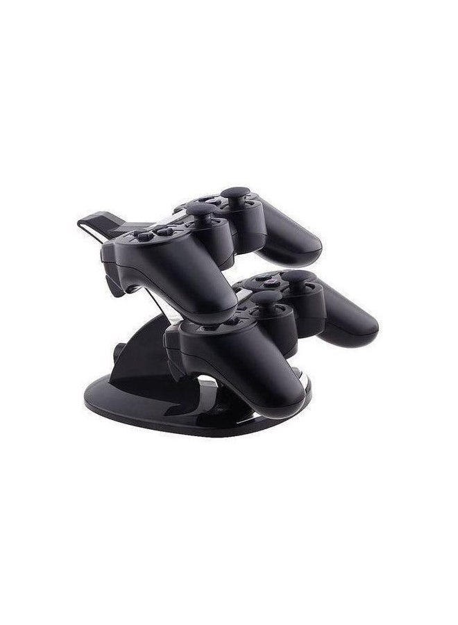 قاعدة شحن ثنائية لذراع تحكم بلايستيشن 4 أسود - Image 4