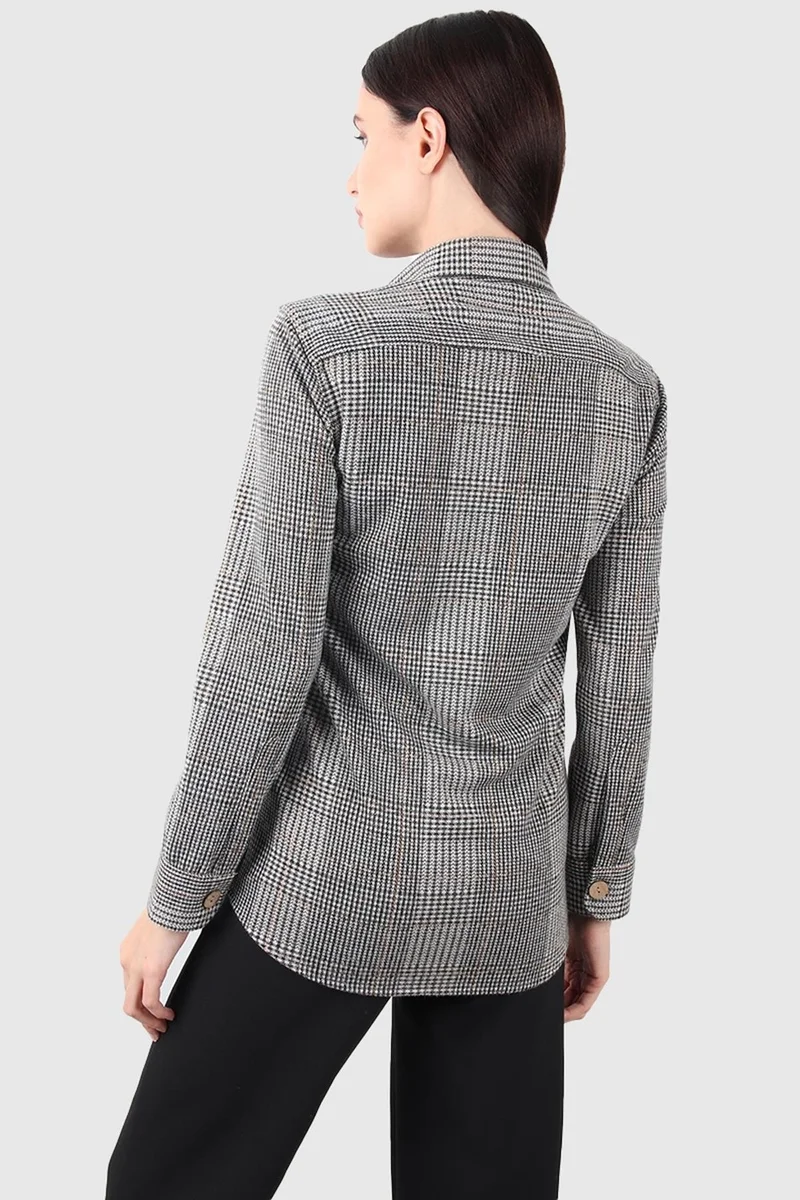 الكسندر جاردي Plaid Lumberjack Shirt (B20-3330)