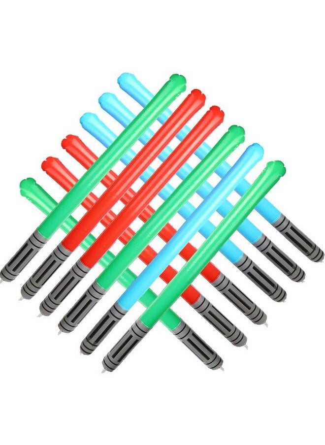 Inflatable Light Saber Sword Toys 12Pcs 4 Green 4 Red 4 Blue For Birthday Party Favor - pzsku/Z89E026834D72DA86445BZ/45/_/1688193953/62760455-dd6e-407d-bec2-388759a1b255