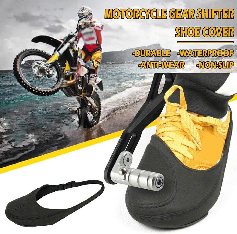 RICH Motorcycle Shifter Shift Pad Shoes Boots Cover - Waterproof and Dirt-Resistant Protector - Image 3