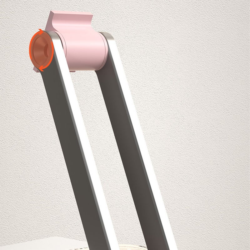 Tablet Stand Holder: 360 Degree Rotating Liftable Foldable Pink Acrylic Stand - Transparent Stable Design for Desktop On-the-go Use - Image 5