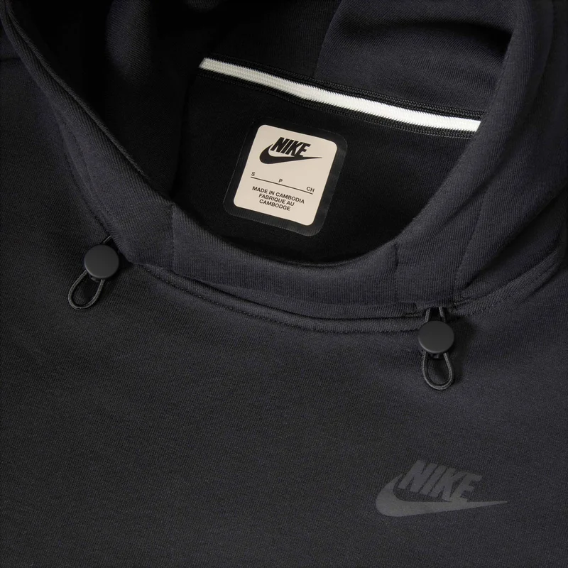 Nike Black Women's Sportswear Tech Fleece Hoodie for Women | Best Price UAE