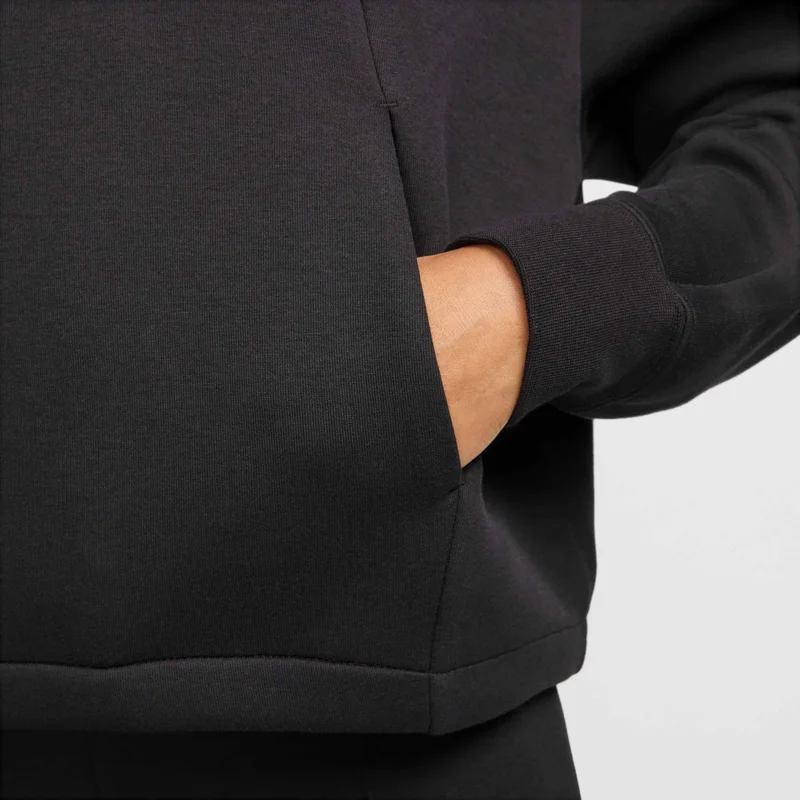 Nike Black Women's Sportswear Tech Fleece Hoodie for Women | Best Price UAE
