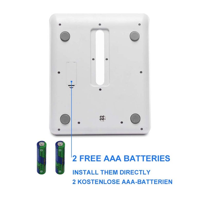 MomMed Baby Scales Baby Weighing Scale Infant Scale Weight Digital Pet Scale Newborn Baby Scale with Hold Function Blue Backlight WeightMax100kg and Height Track Max60cm - Image 4