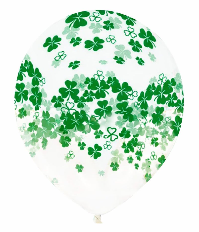 Beaumode Green St. Patrickâ€™s Day Balloon Arch Garland Kit with Rainbow Clover Horseshoe Foil Balloons St Pattyâ€™s Shamrock Theme Irish Birthday Baby Shower Party Decorations (Green) - Image 3