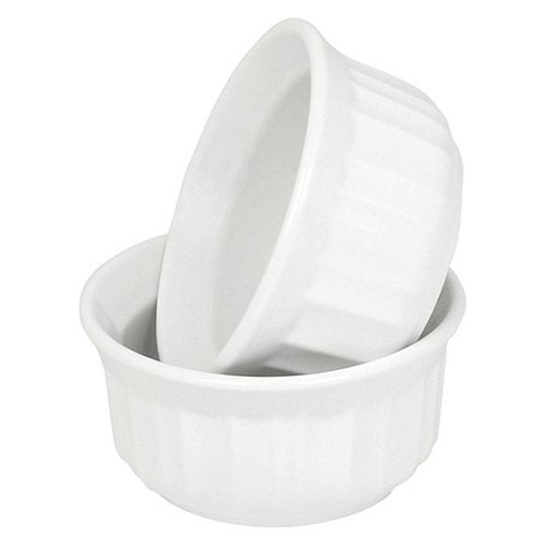 CorningWare French White 4Ounce Ramekins Set of 2