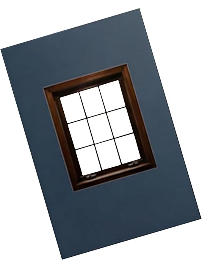 Window Photo Prop PVC Portable Framing Tool Landscape Viewfinder Photography Composition Aid Outdoor Travel Party Portrait Scenic Accessory For Artists Content Creators Color B - Image 1