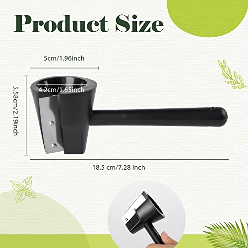 TXIN Carrot Curler and Peeler, Black Carrot Spiral Shred Slicer Root Vegetables Fruits Slicer Sharpener Garnishing Tool - Image 2