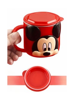 Generic 1pc 3D Cartoon Kids Drink Water Cup Stainless Steel Milk Cup 300ml ( Mickey Red )  - Image 5