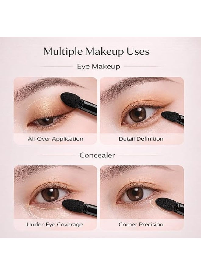 SHOEIB Professional Eyeshadow Manicure & Pedicure Sponge Applicators (10-Pack) - Image 4