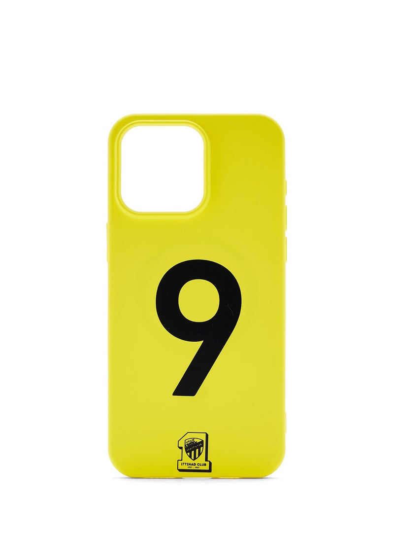 Ittihad Club جراب ماج سيف TPU لهاتف آيفون 14 برو ماكس  - Image 1