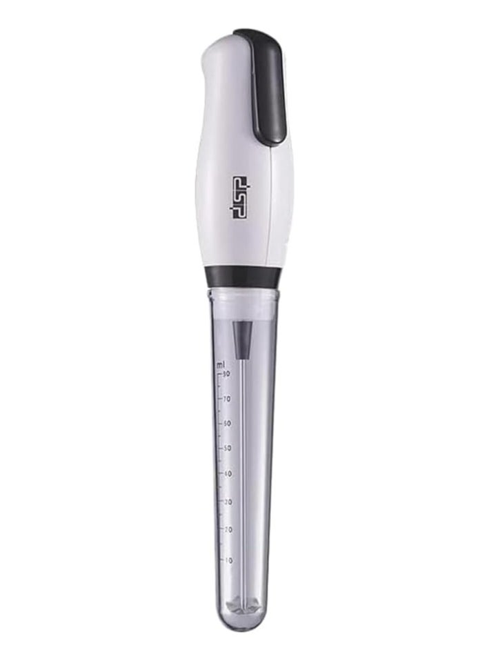 Spaceshoop Milk frother handheld, electric mixer for coffee drink, foam bread maker, Durable and Electric coffee hand mixer, 25W Motor, 80ml Capacity, Stainless Steel & Plastic Design, KA3069 (Black)  - Image 1