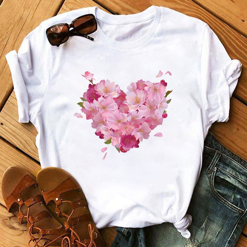 T-Shirt Independent Station Women's Short-Sleeved Wish Spot Temu Fashion - Image 1