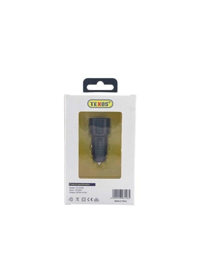Texos 15W PD + QC Dual Port Fast Car Charger TX-CC05 - Image 2