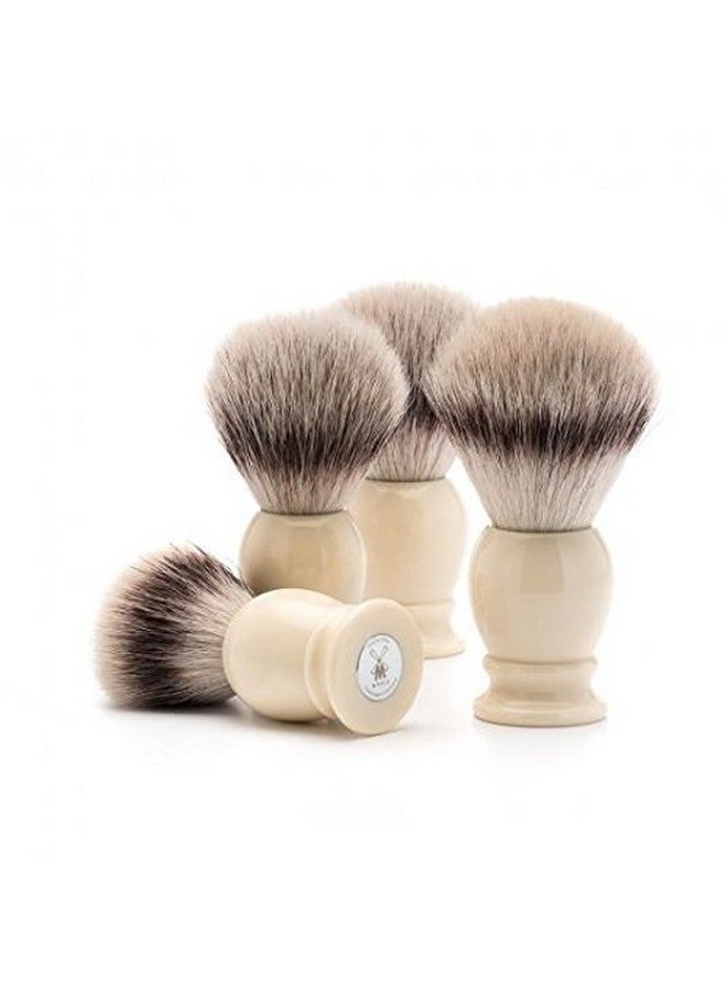 Muhle Classic Large Faux Ivory Silvertip Fiber Shaving Brush - Synthetic Luxury Shave Brush For Men, Rich Lather - Image 1