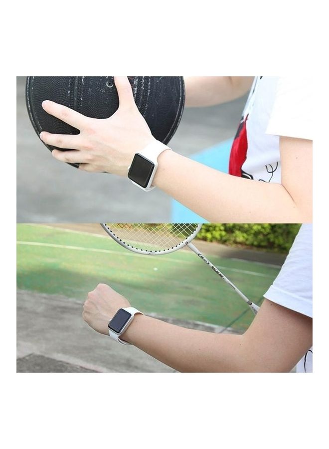 BGM Replacement Strap Watchband For Apple Watch Series 6/SE/5/4/3/2/1  42 - 44mm Green - Image 4