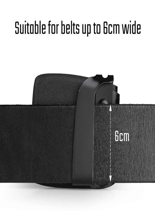 TACTICAL_GEEK TACTICAL GEEK TX2 Lighter Pouch, Portable Lighter Holder with Pocket Belt Clip, Anti-Scratch Protective Storage Case for Daily Carry, Carbon Fiber Grain - Image 4