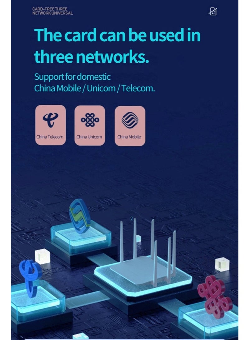 جهاز توجيه CPE906 4G للمنزل والمكتب وبطاقة SIM وجهاز توجيه لاسلكي لمشاركة الإنترنت بتقنية WiFi CPE LTE - Image 4